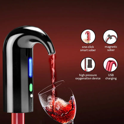 Electric Wine Pump Dispenser – Effortless Wine Serving at the Push of a Button