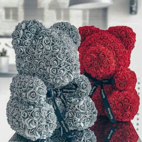 Elegant Rose Bear – The Perfect Gift for Any Occasion