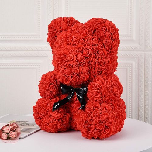 Elegant Rose Bear – The Perfect Gift for Any Occasion