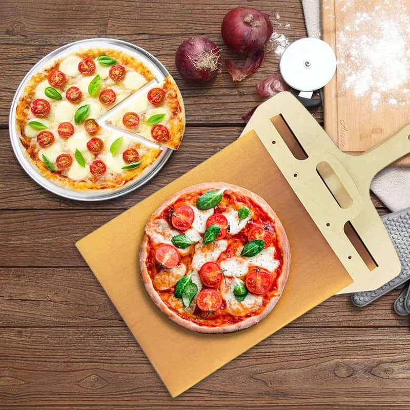 Effortlessly Slide and Serve Your Perfect Pizza with Our Sliding Pizza Peel