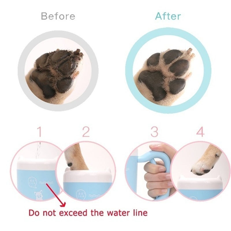 Keep Your Pet’s Paws Clean and Healthy with the Pet Foot Washing Cup!