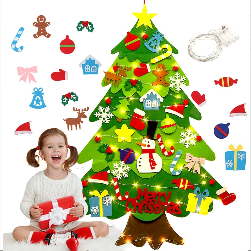 Christmas Tree Wall Decoration for Kids