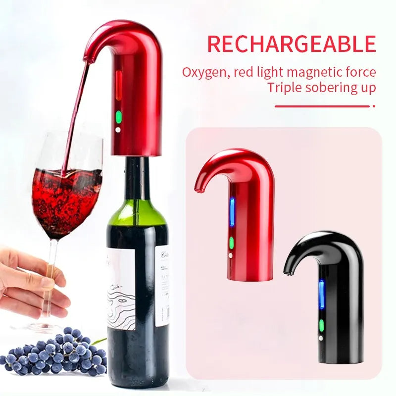 Electric Wine Pump Dispenser – Effortless Wine Serving at the Push of a Button