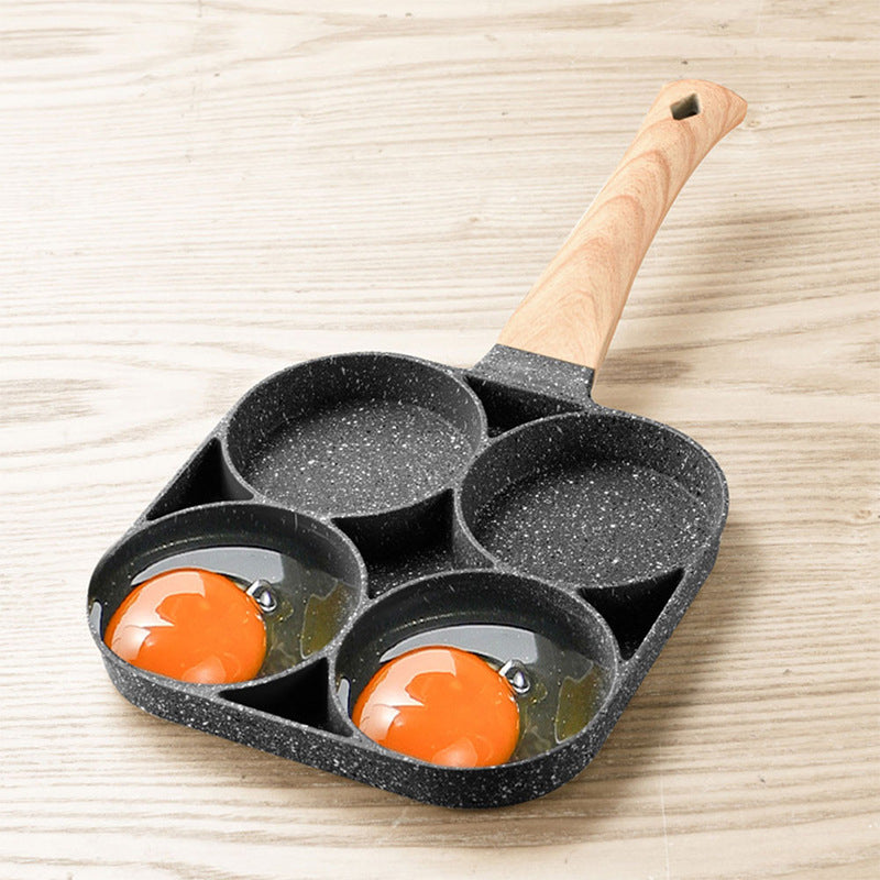 Multisection Breakfast Frying Pan – Cook Multiple Dishes at Once with Ease!