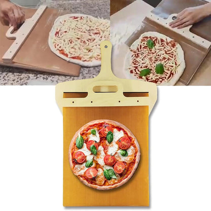 Effortlessly Slide and Serve Your Perfect Pizza with Our Sliding Pizza Peel