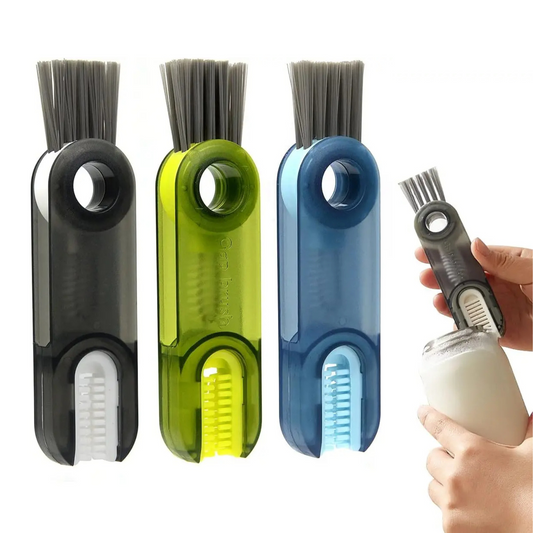 Effortless Cleaning with the 3-in-1 Rotatable Cleaning Brush