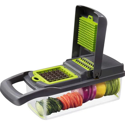 12 in 1 Vegetable Cutter Slicer Chopper with Basket – Your Ultimate Kitchen Companion