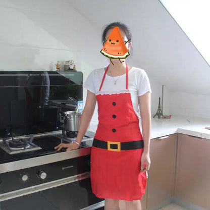 Festive Christmas Aprons for Adults & Kids