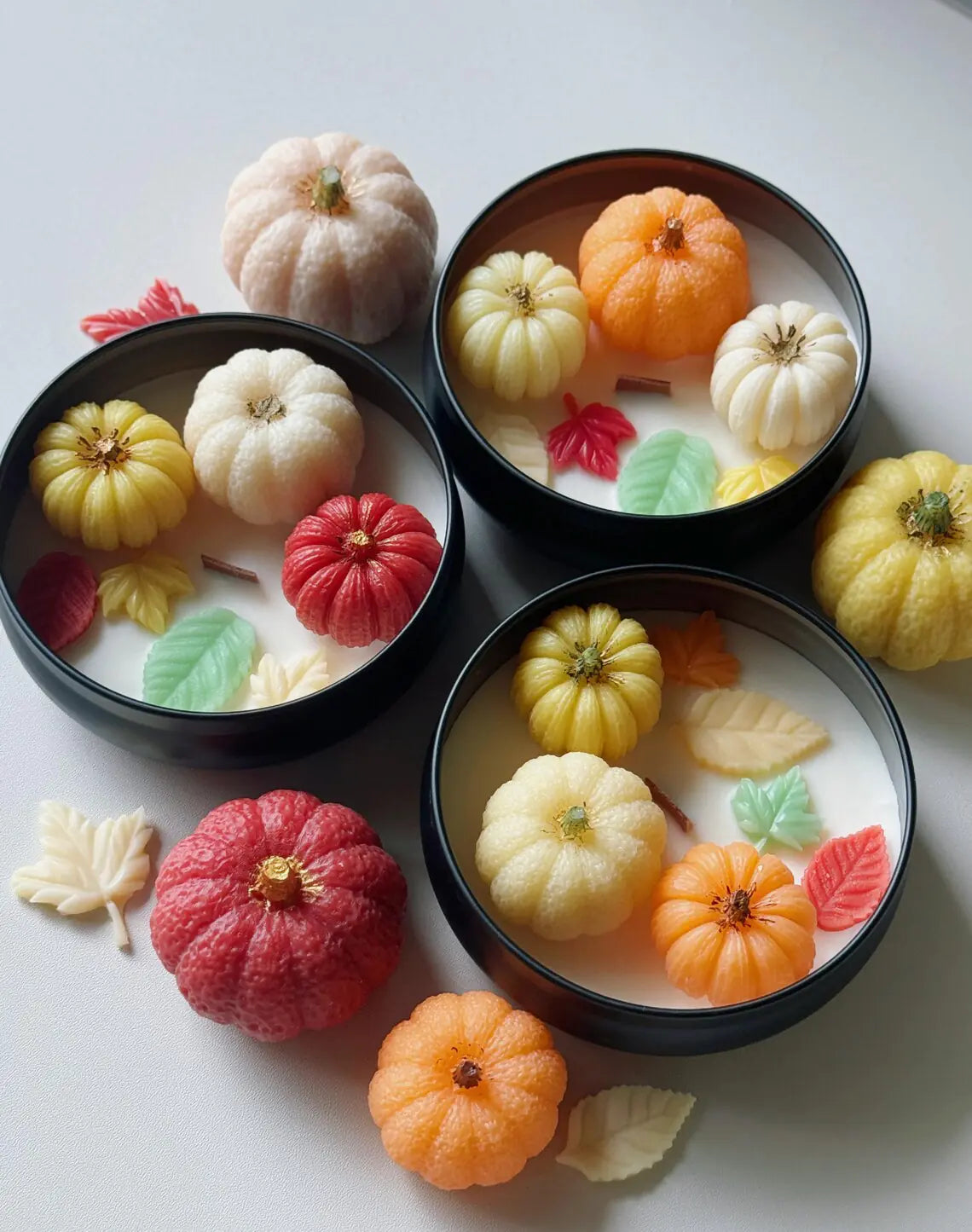 Pumpkin Patch Soy Wax Candle - Handmade Seasonal Gift & Home Décor