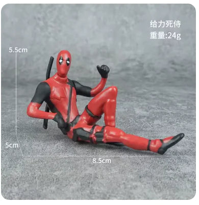 Bring Home the Merc with a Mouth – 6 Types Deadpool 8cm Action Figures