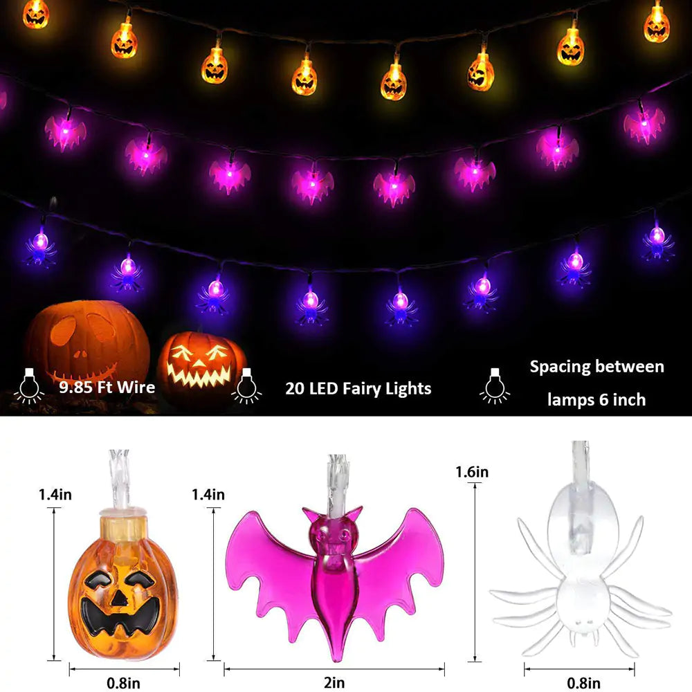 Spooky LED Halloween Lights – Create the Perfect Haunted Atmosphere!