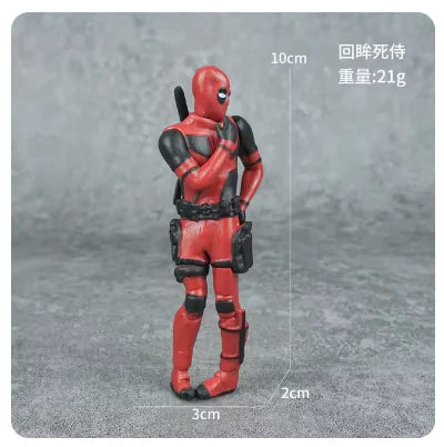 Bring Home the Merc with a Mouth – 6 Types Deadpool 8cm Action Figures